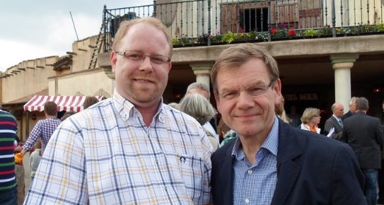 Sven Minge trifft Johann&nbsp;Wadephul