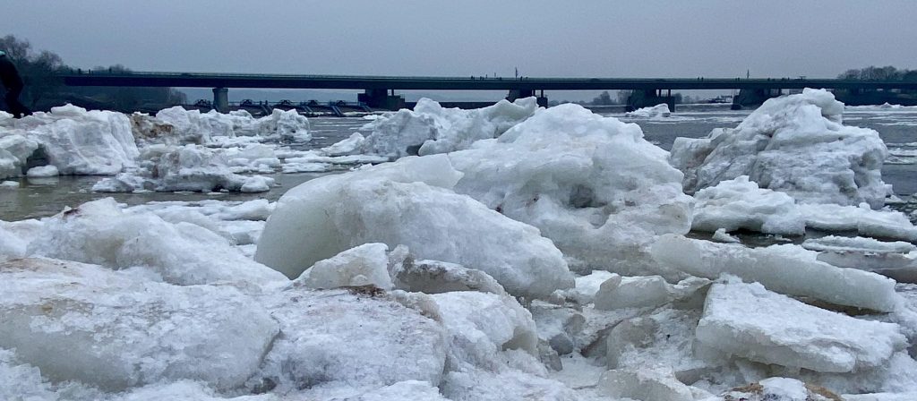 Eisberge in „Grönhacht“ bei&nbsp;Hamburg